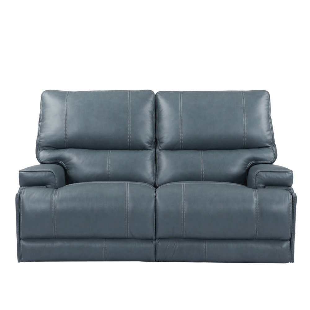 Whitman - Verona Azure - Powered By Freemotion Power Reclining Sofa and Loveseat