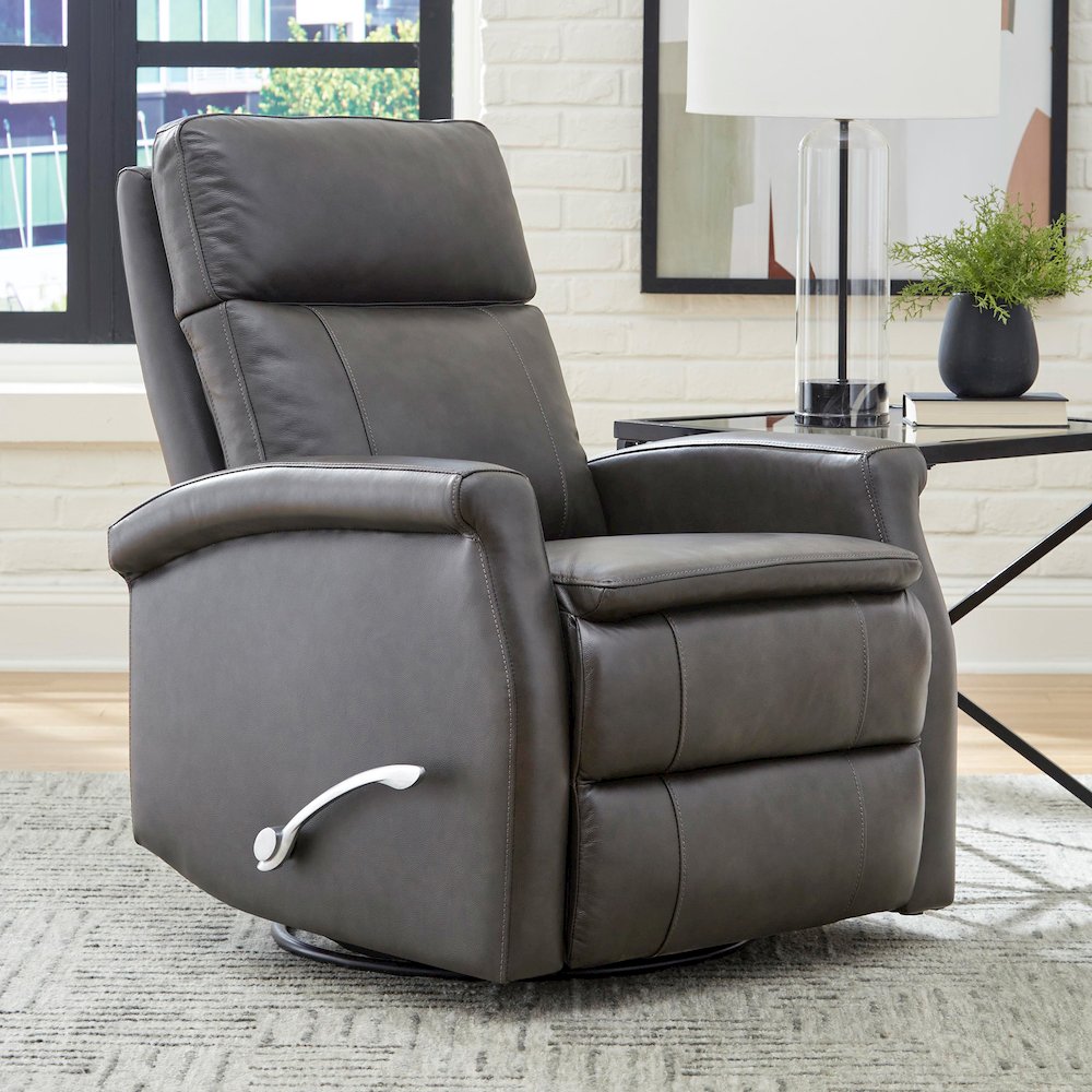 Bristol - Raven Swivel Glider Recliner Two Pack