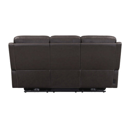 Easton Steamboat Brown Zero Gravity Power Reclining Sofa Loveseat and Recliner