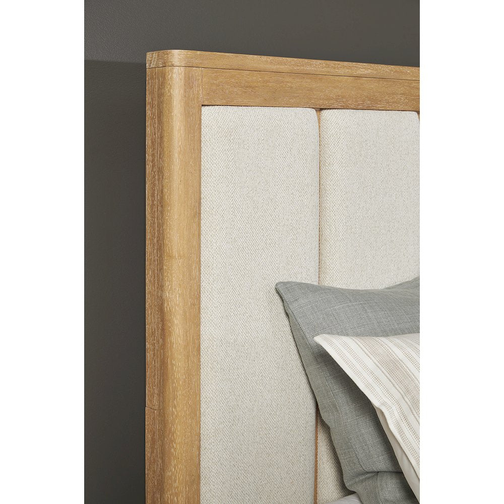 Bedroom Queen 5/0 Panel Bed & Nightstand