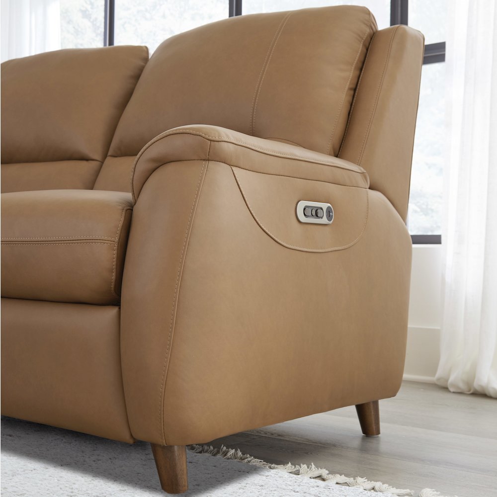 Austin - Caramel Cream Power Reclining Sofa and 2 Recliners