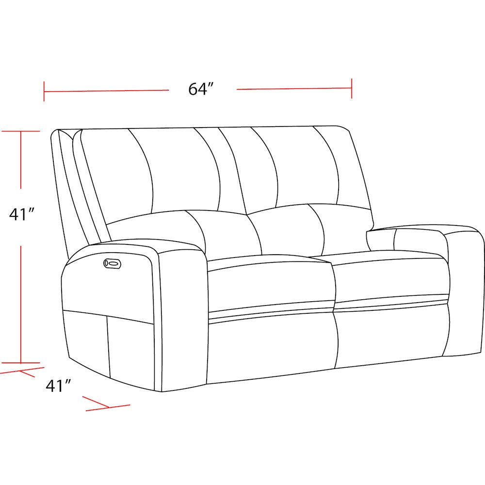 Swift - Bourbon Power Reclining Sofa and Loveseat