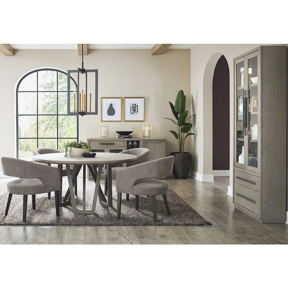 Pure Modern Dining Multi-Functional Server with Bar Cabinet