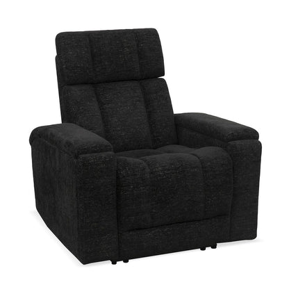 Phoenix Cabot Ebony Zero Gravity Power 3 Seat Home Theater Seating with
