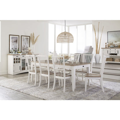 Modern Dining 60 In. Rectangular Extendable Dining Table