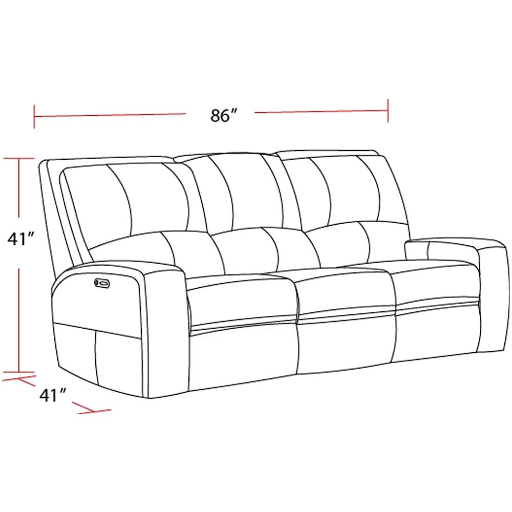 Swift - Bourbon Power Reclining Sofa and Loveseat