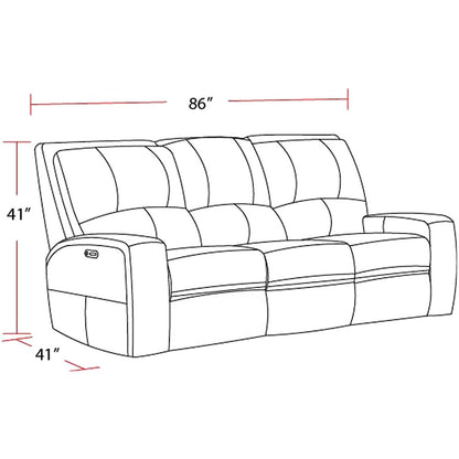 Swift - Bourbon Power Reclining Sofa and Loveseat