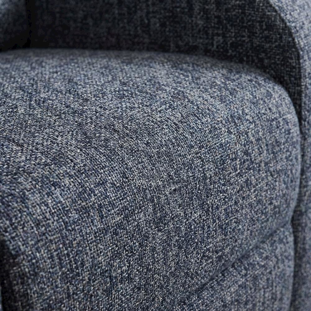 Thriller - Natural Beauty Denim Power Swivel Glider Recliner