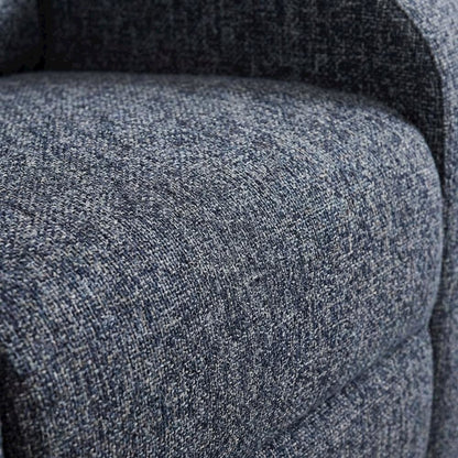 Thriller - Natural Beauty Denim Power Swivel Glider Recliner