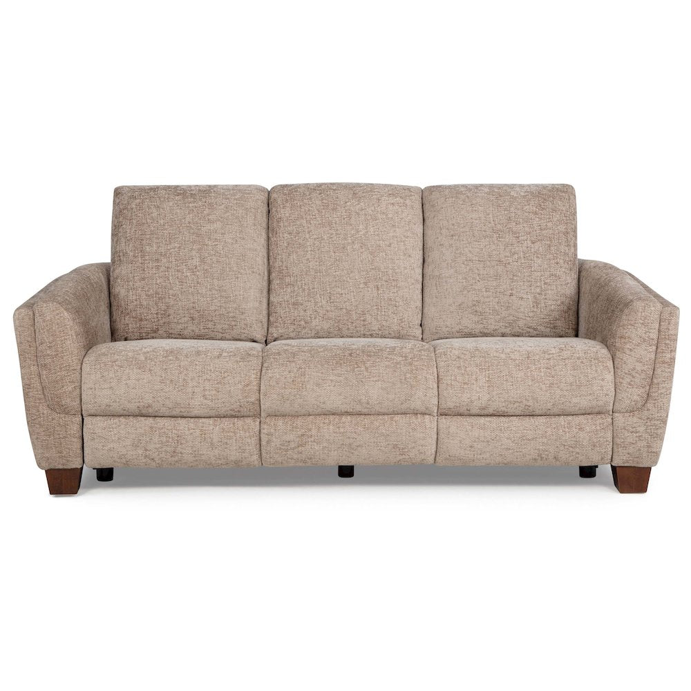 Morehead - Biscotti Power Reclining Sofa Loveseat and Recliner
