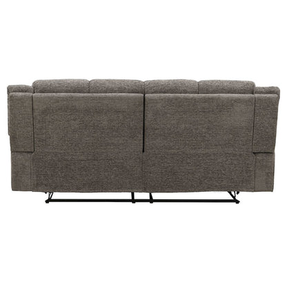 Buster Cabot Stone Manual Reclining Sofa Loveseat and Recliner