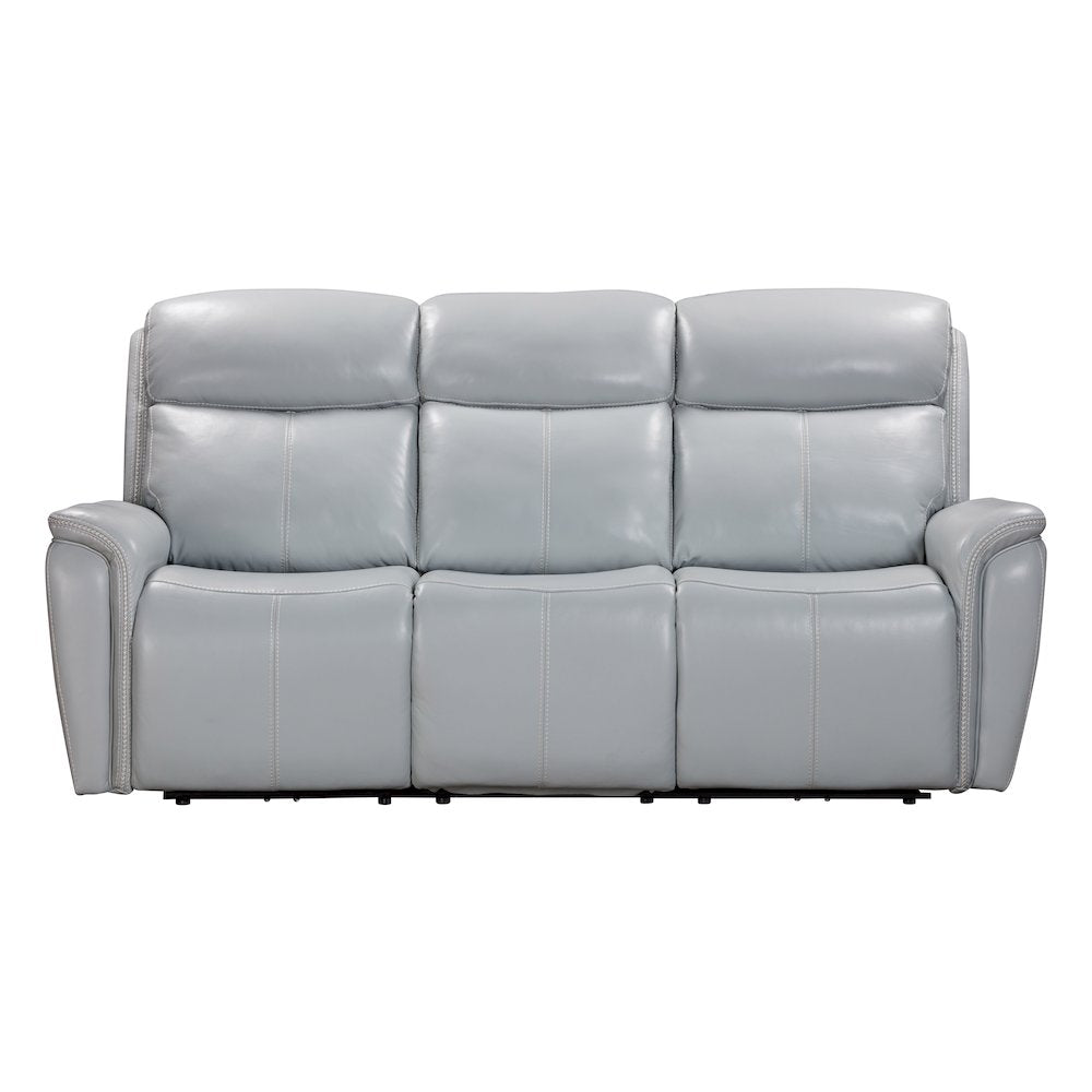 Cascade - Seamist Grey Power Reclining Sofa and Loveseat