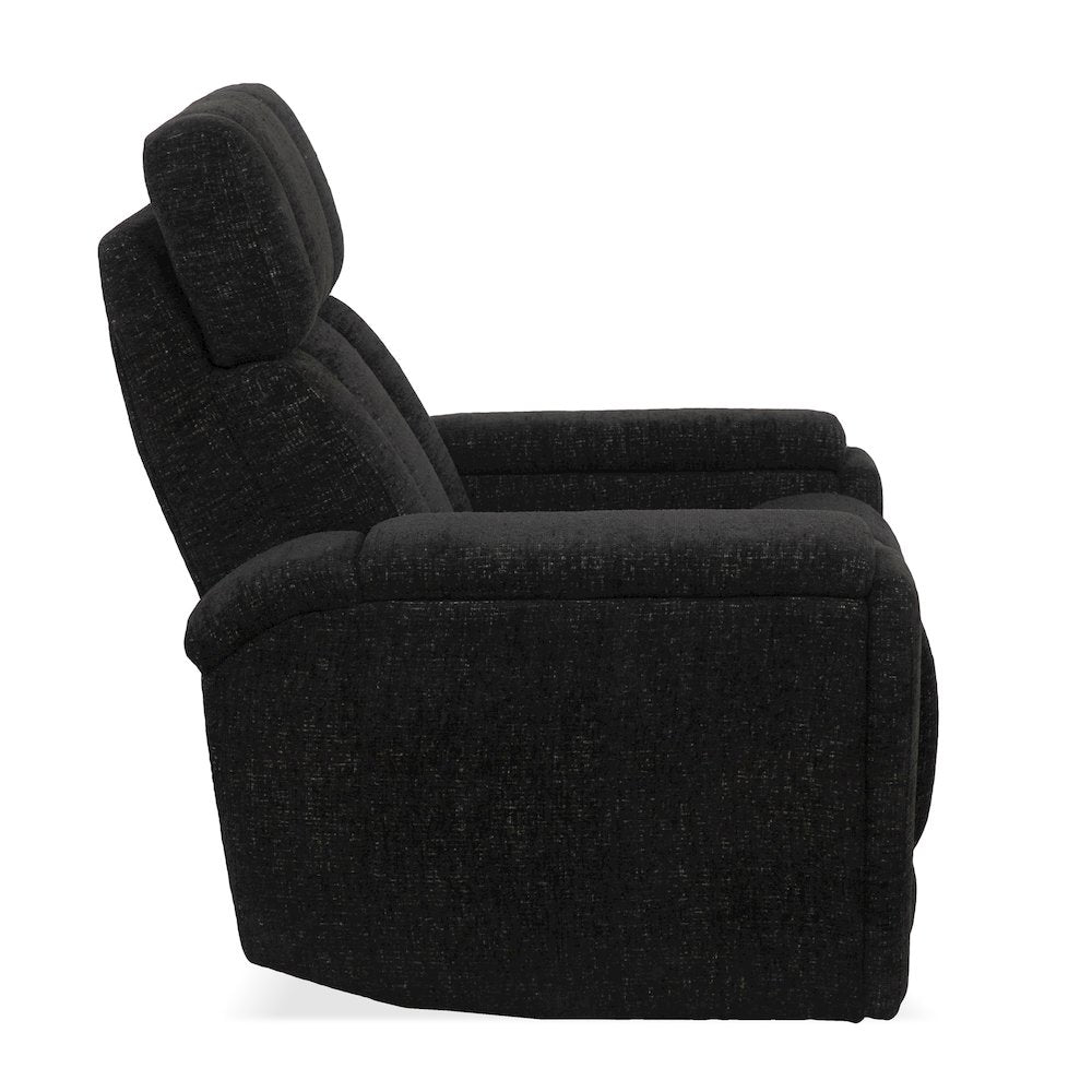 Phoenix Cabot Ebony Zero Gravity Power 2 Seat Home Theater Seating with Wedge