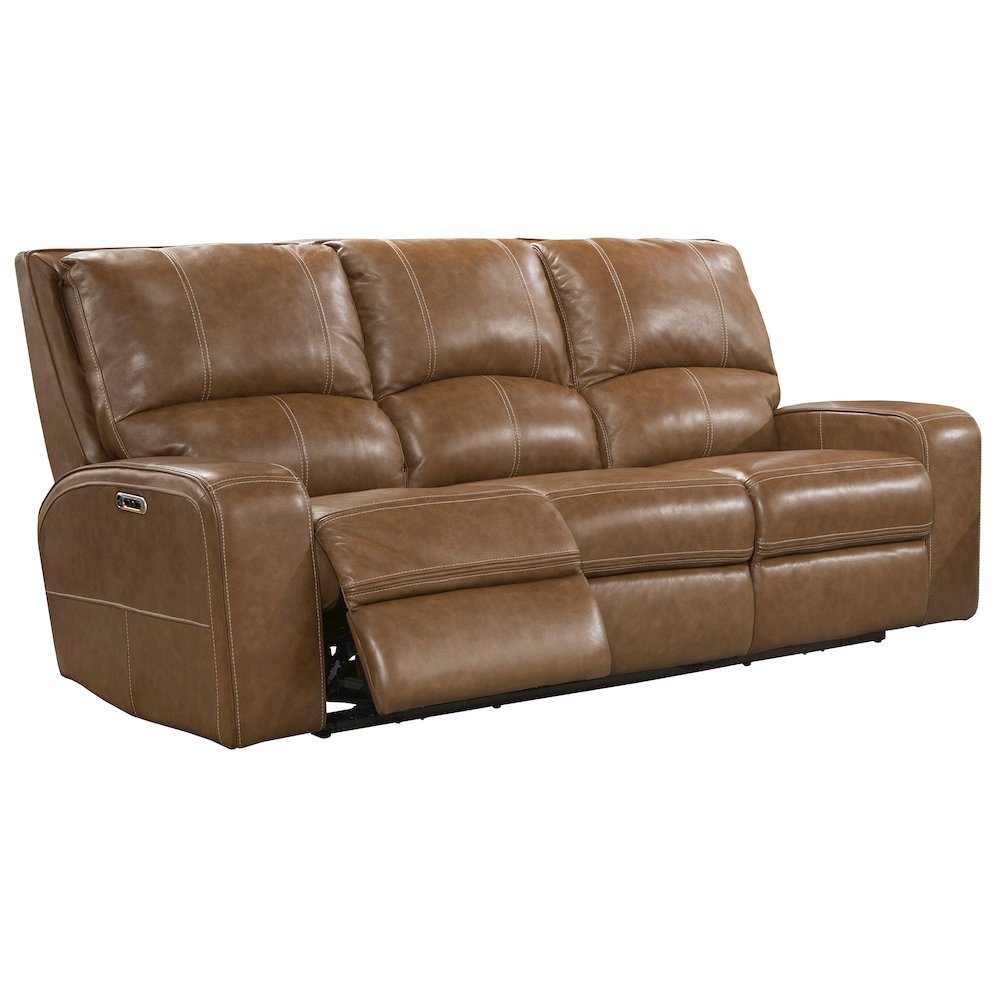 Swift - Bourbon Power Reclining Sofa Loveseat and Recliner