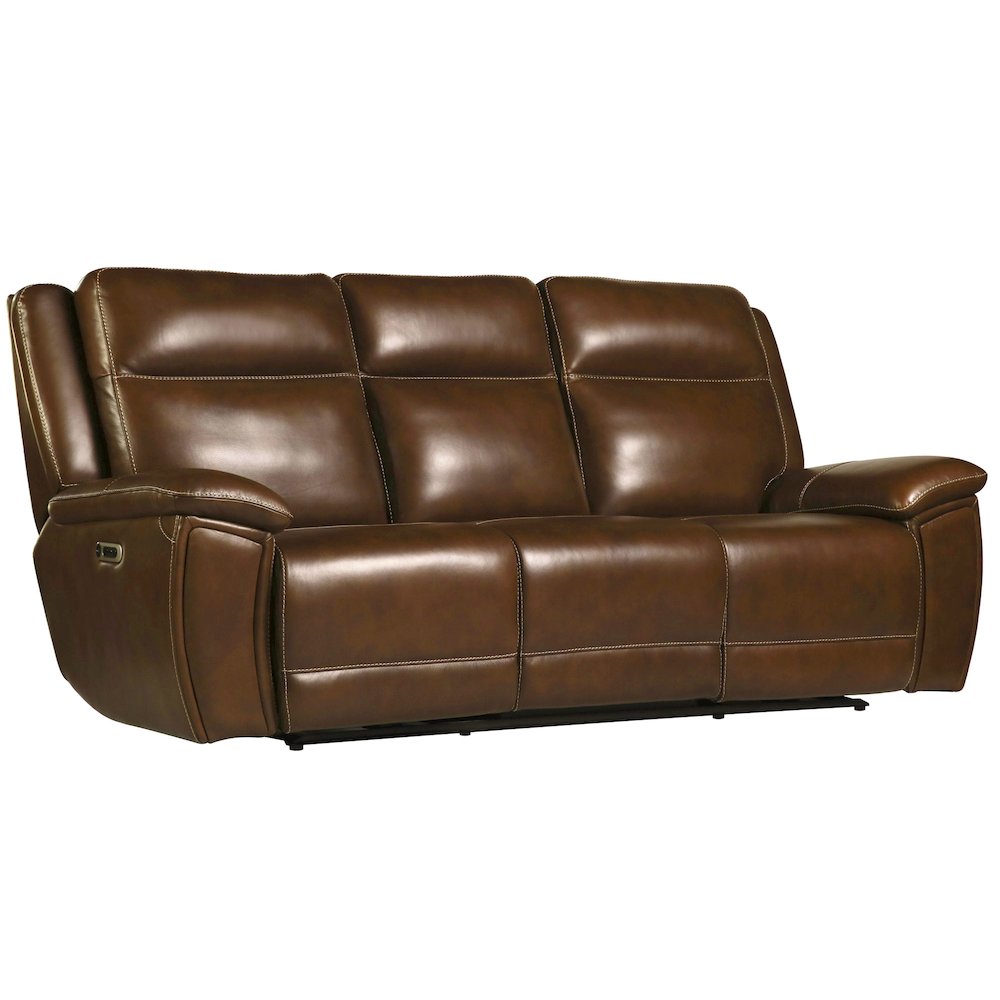 Jameson - Hickory Power Reclining Zero Gravity Sofa Loveseat and Recliner