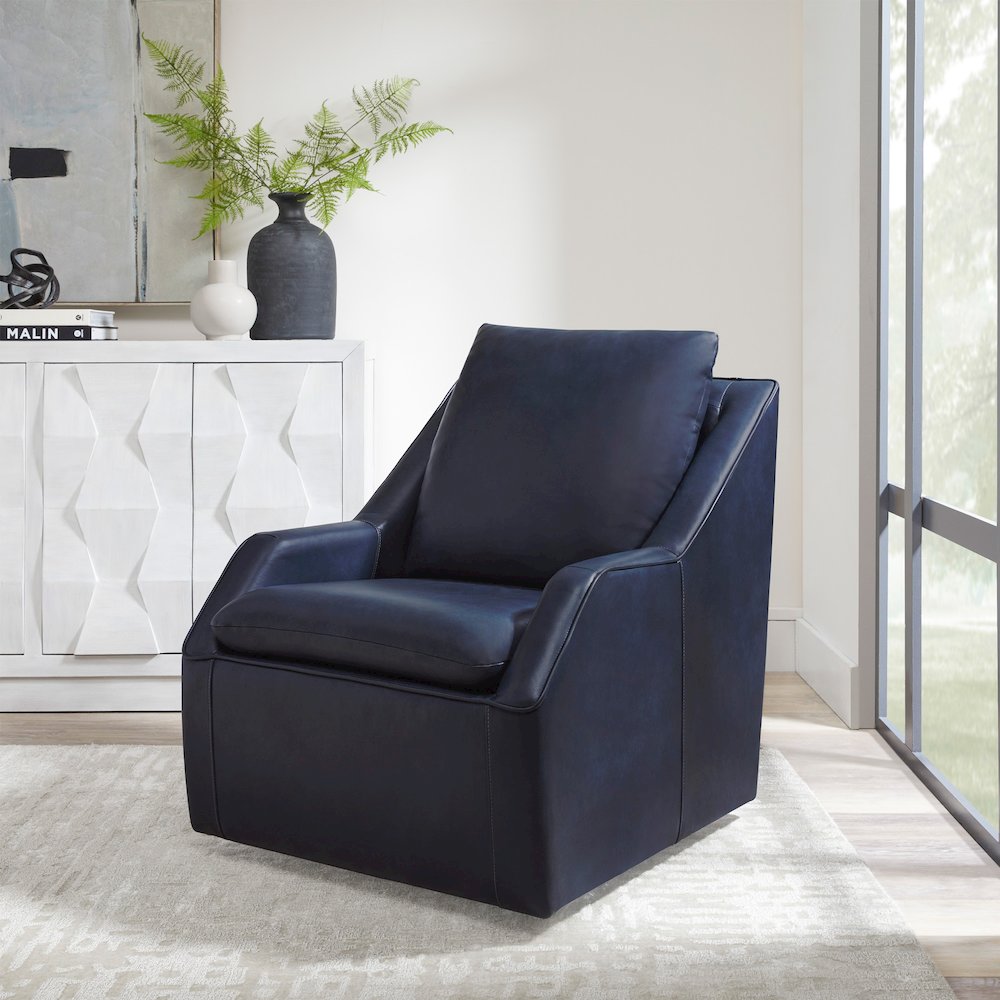 Asher - Steamboat Marine Swivel Accent Chair