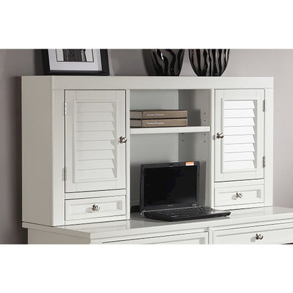 Boca L Shape Desk with Hutch