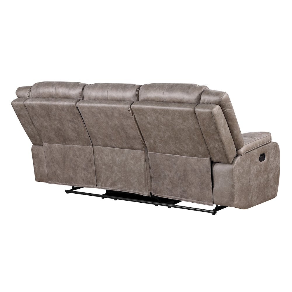 Blake - Desert Taupe Manual Reclining Sofa and Loveseat