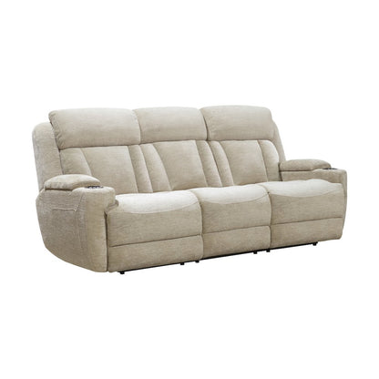 Dalton - Lucky Fawn Power Reclining Sofa and Loveseat