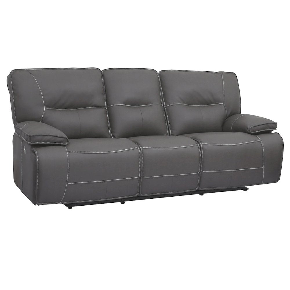 Spartacus - Haze Power Reclining Sofa Loveseat and Recliner