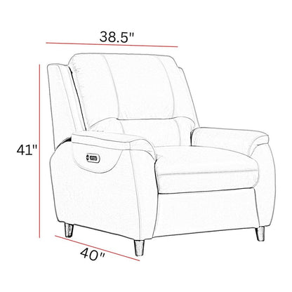 Austin - Caramel Cream Power Reclining Sofa and Recliner
