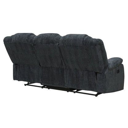 Bolton - Misty Storm Manual Glider Reclining Sofa and Loveseat