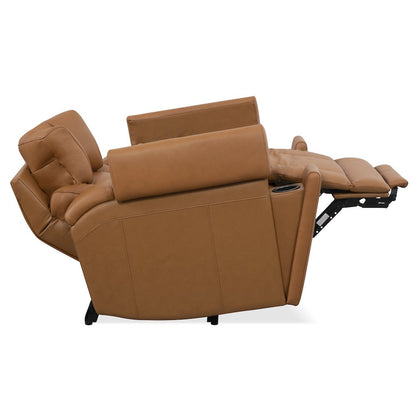 Phoenix Autumn Caramel Zero Gravity Power 2 Seat Home Theater Seating with