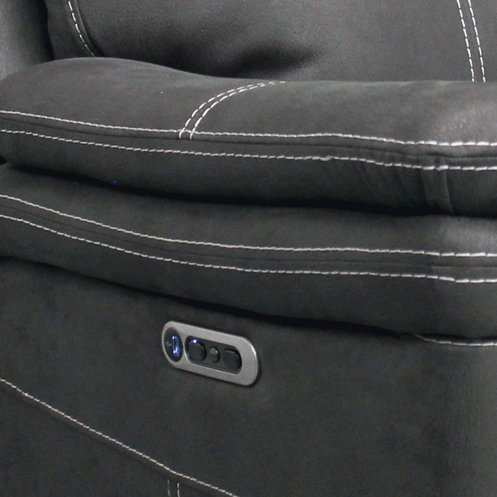 Mason - Charcoal Power Reclining Sofa