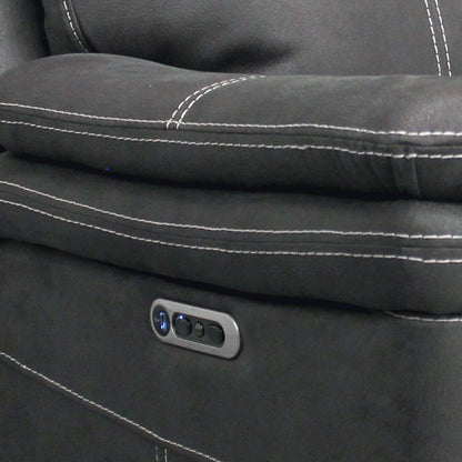 Mason - Charcoal Power Reclining Sofa