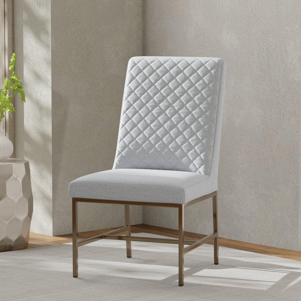 Monaco Dining 86 In. Rectangular Dining Table With 4 Upholstered Chairs