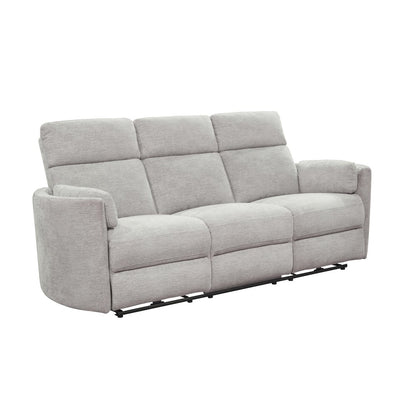 Radius - Mineral Power Reclining Sofa Loveseat and Recliner