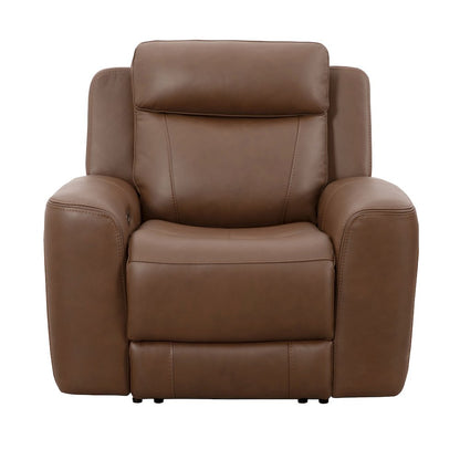 Calgary - Autumn Umber Power Reclining Sofa and Recliner