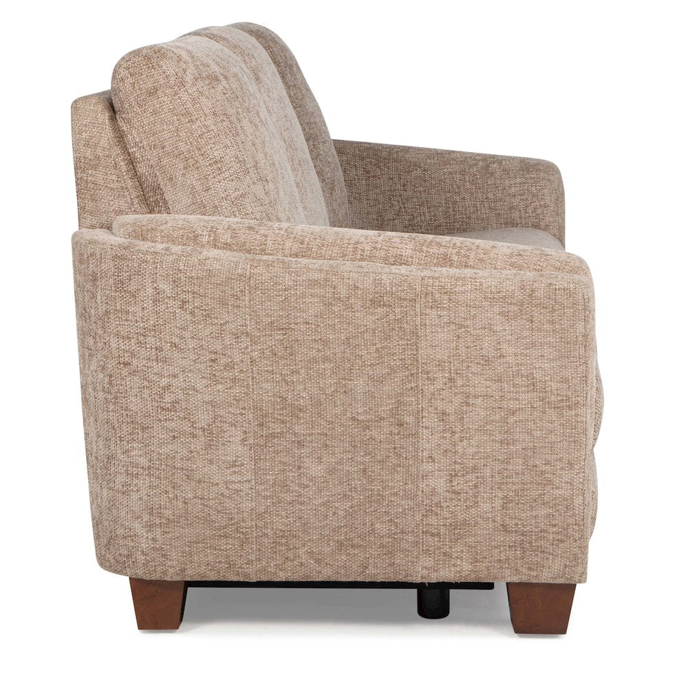 Morehead - Biscotti Power Reclining Sofa Loveseat and Recliner