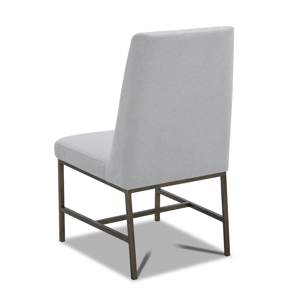 Monaco Dining 86 In. Rectangular Dining Table With 4 Upholstered Chairs