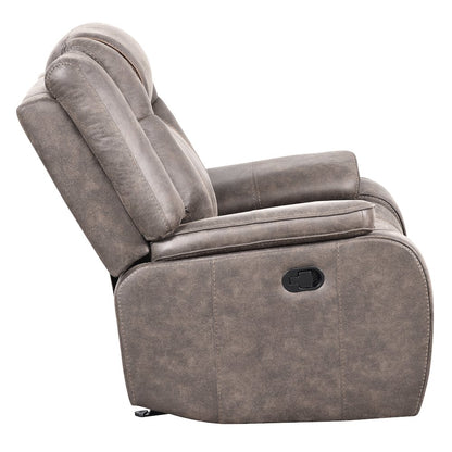 Blake - Desert Taupe Manual Reclining Sofa and Recliner