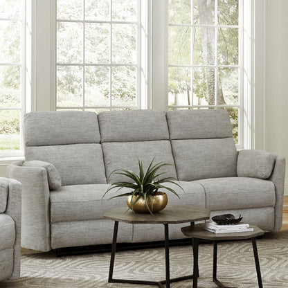 Radius - Mineral Power Reclining Sofa Loveseat and Recliner