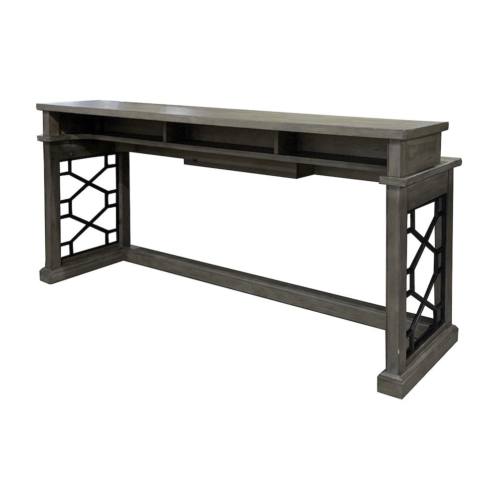 Sundance - Smokey Grey Cocktail Table with 2 Chairside Tables and Console Table