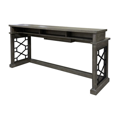 Sundance - Smokey Grey Cocktail Table with 2 Chairside Tables and Console Table