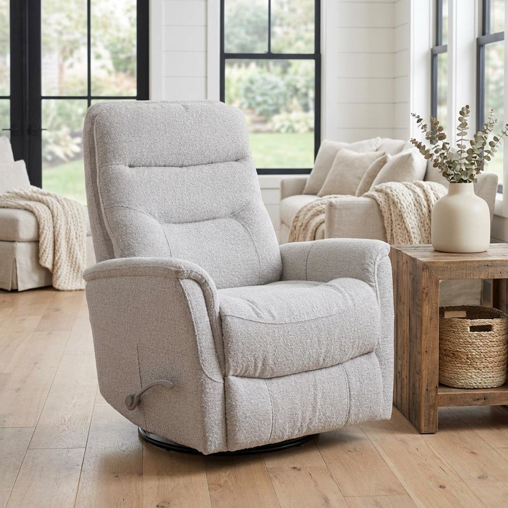 Gemini - Bloke Cotton Swivel Glider Recliner