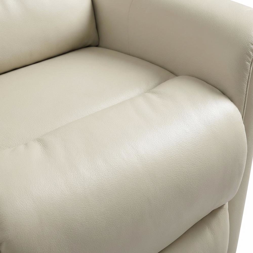 Gemini - Ivory Swivel Glider Recliner Two Pack