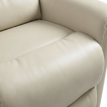 Gemini - Ivory Swivel Glider Recliner Two Pack