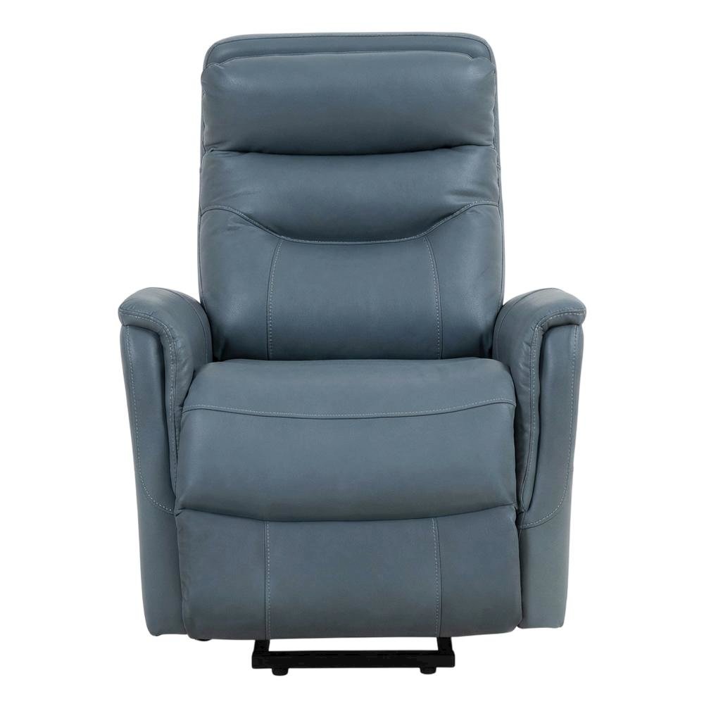 Gemini - Softy Azure Power Lift Recliner with Articulating Headrest Two Pack