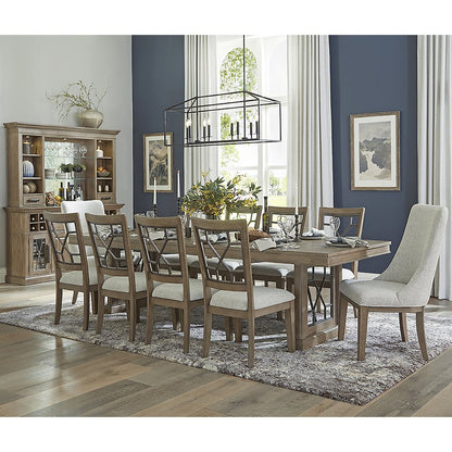 Parker House Sundance - Sandstone 66 In. Buffet and Hutch with Quartz Insert