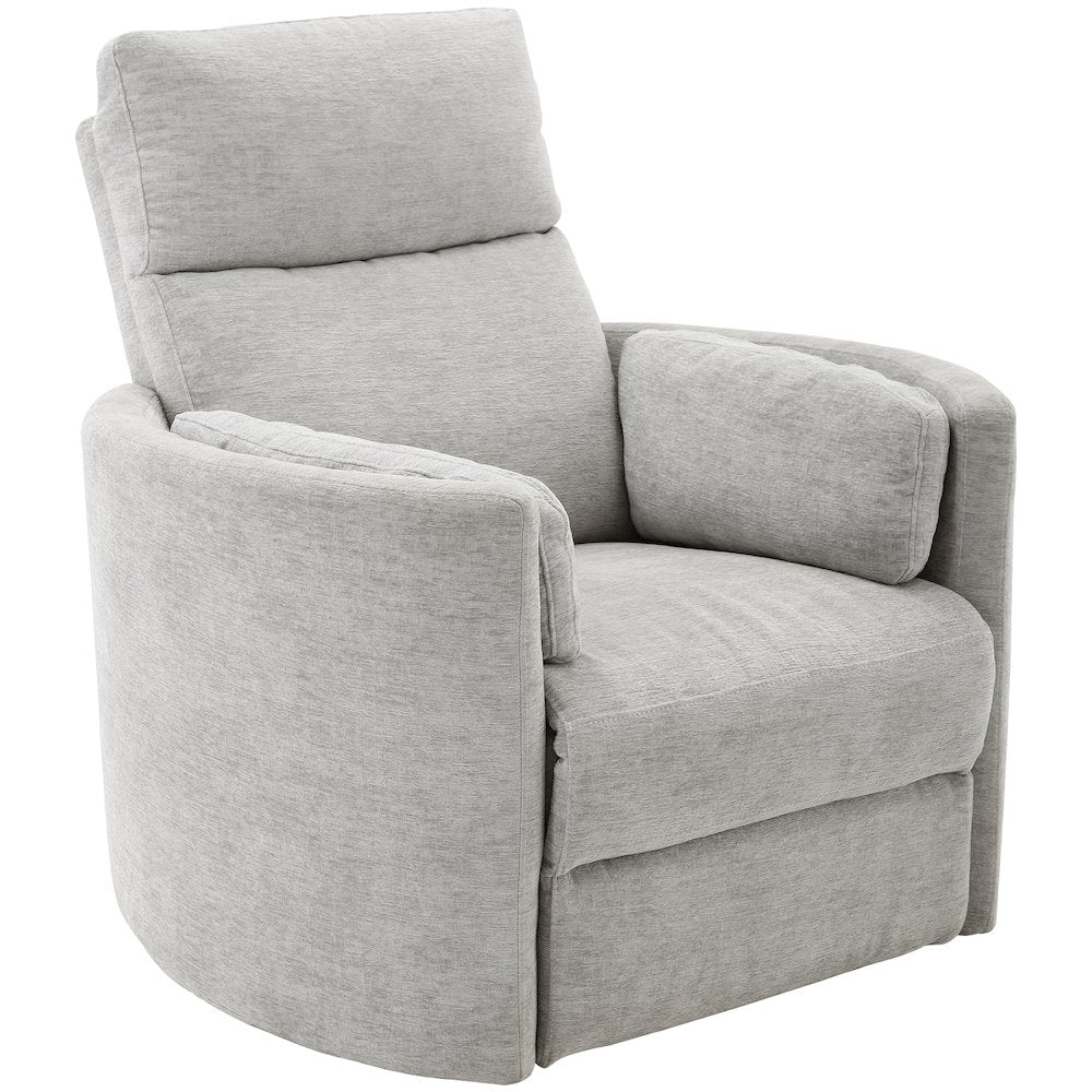 Radius - Mineral Power Reclining Sofa Loveseat and Recliner