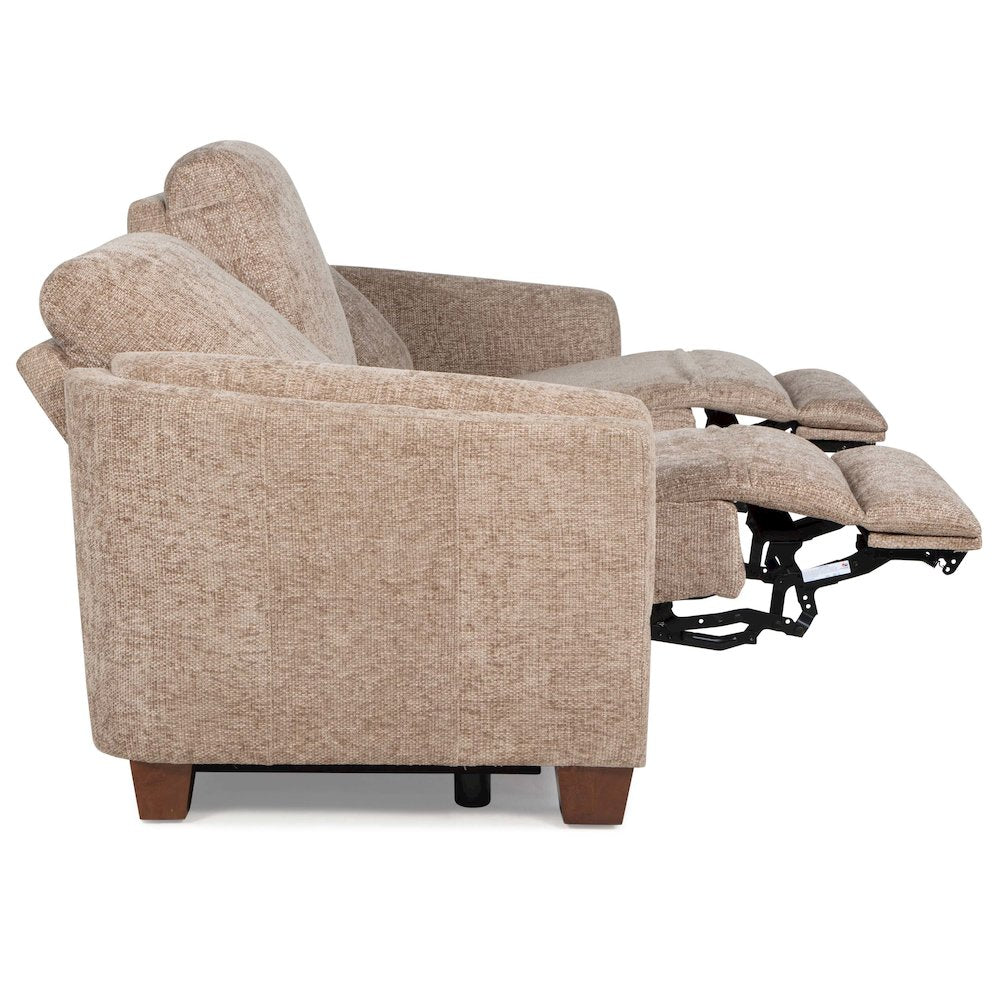 Morehead - Biscotti Power Reclining Sofa and Loveseat