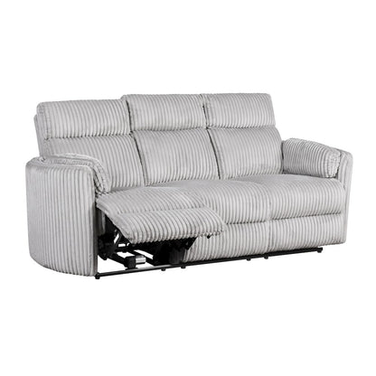 Radius - Mega Grey Power Reclining Sofa and Loveseat