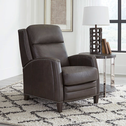 Vermont - Slate Noire Manual Pushback Recliner