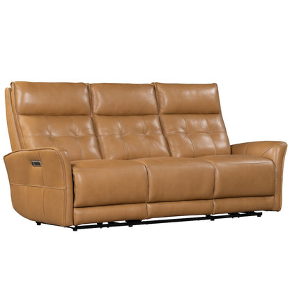 Gershwin - Lucca Butterscotch Power Reclining Sofa and Loveseat