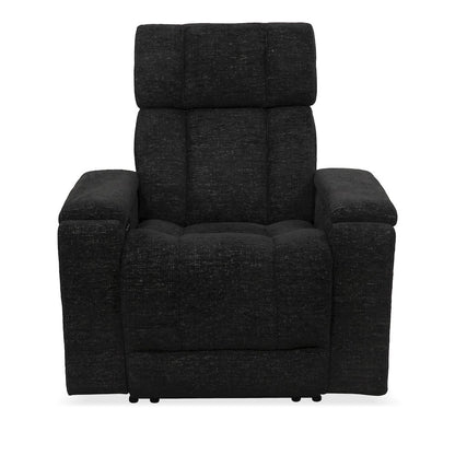Phoenix Cabot Ebony Zero Gravity Power 3 Seat Home Theater Seating with 2