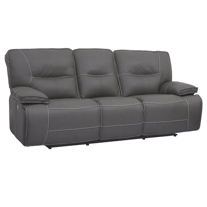Spartacus - Haze Power Reclining Sofa and Loveseat
